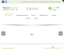 Tablet Screenshot of neurosupport.nl